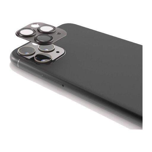 Rakuten - エレコムiPhone11Pro/iPhone11ProMaxカメラレンズ用リアルデザインアルミ保護フレームガラススペースグレイPM-A19BFLLP4GY