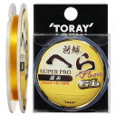 東レ(TORAY)フロロカーボンライン将鱗へらスーパープロフロロ道糸GL50m0.8号ゴールド