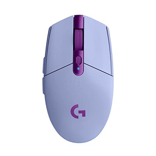 LOGICOOL G ゲーミングマウス G304 LIGHTSPEED ワイヤレス マウス G304-LC 軽量 99G HERO センサー 6個プログラムボタン 250時間連続使用可能 ライラック PC WINDOWS MAC LOGICOOL G ゲーミングマウス G304 LIGHTSPEED ワイヤレス マウス G304-LC 軽量 99G HERO センサー 6個プログラムボタン 250時間連続使用可能 ライラック PC WINDOWS MAC