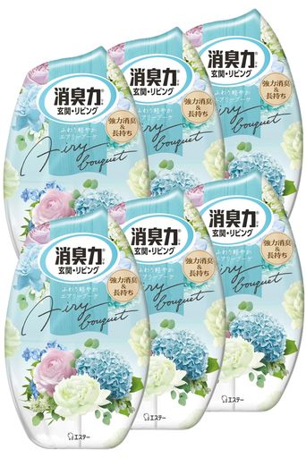 消臭力[まとめ買い]玄関リビング部屋用置き型エアリーブーケ400mLx6個お部屋の消臭力部屋寝室消臭剤消臭芳香剤