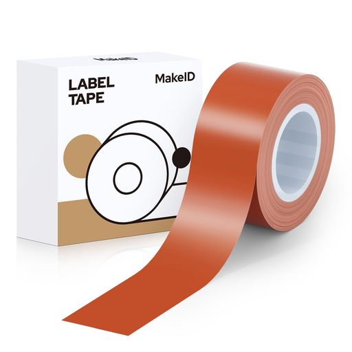 MAKEID L1/Q1ラベルプリンタ―用紙全面ラベル ラベルシール 純正 感熱ロール紙 幅16MM長4M 手書き/値札/宛名/重量/番号/に適用 ANDROID/IOS対応 (バーミりォン) MAKEID L1/Q1ラベルプリンタ―用紙全面ラベル ラベルシール 純正 感熱ロール紙 幅16MM長4M 手書き/値札/宛名/重量/番号/に適用 ANDROID/IOS対応 (バーミりォン)