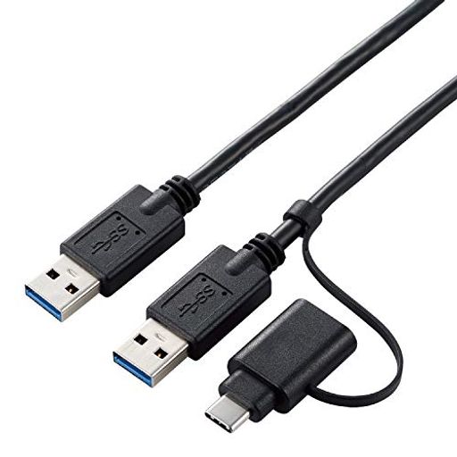 쥳ǡܹԥ֥[WINDOWSMACб]USB3.0TYPE-Cץ°1.5M֥åUC-TV6BK