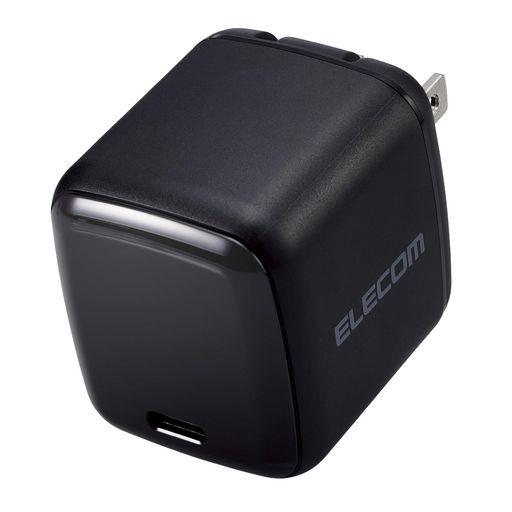 エレコム 充電器 65W USB PD対応 小型 TYPE-C 1ポート PPS対応 GAN II採用 PSE認証 ブラック EC-AC8565BK