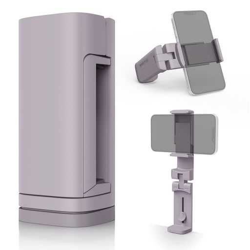Klearlook飛行機スマホスタンドホルダー【折畳小型・360度回転】卓上/クリップ式スマフォンスタンド安定性携帯ホルダー携帯便利滑り止め加工全てのPhoneに対応キッチン/リビングルーム/オ…(2.0)