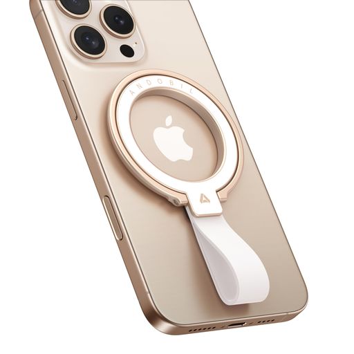 【2024最新型・MAGSTAND PRO】 ANDOBIL スマホリング MAGSAFE マグセーフ リング 【スタンド機能特化& 超强磁力 】 バンカーリング 両面 マグネット スマホ リング 360度回転 角度調整可 簡単着脱 マグネットリング