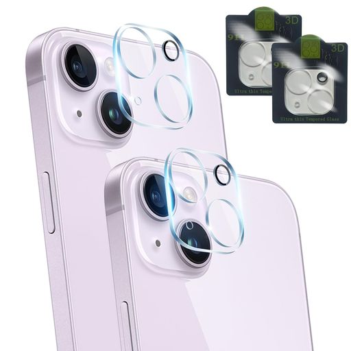 【2枚セット】 対応 IPHONE14 / IPHONE14 PLUS カメラ レンズ 保護カバー 2枚 【日本製素材旭硝子製 】 表面硬度9H 対応 IPHONE 14 / IPHONE 14 PLUS レンズフィルム カメラ保護フィルム