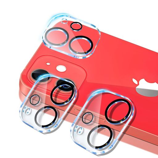 対応 IPHONE 11 / IPHONE 12 MIMI カメラフィルム 【3枚セット-国産旭硝子素材】 対応 APPLE IPHONE11 レンズフィルム IPHONE12ミニ カメラ保護 フィルム 指紋防止 アイホン 11 強化ガラス