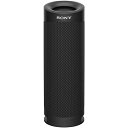 ソニー(SONY)ワイヤレスポータブルスピーカーSRS-XB23:防水/防塵/防錆/Bluetooth/PCスピーカーにも/2台つなげてステレオペア可能/重低音モデル/マイク付き/最大12時間連続再生2020年モデル/ブラック