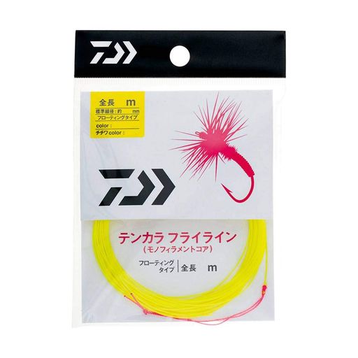 ダイワ(DAIWA)フライラインテンカラフライラインY0.6mm4mイエロー