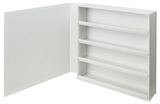 キングジムマスキングテープケースブックタイプL白3332RY