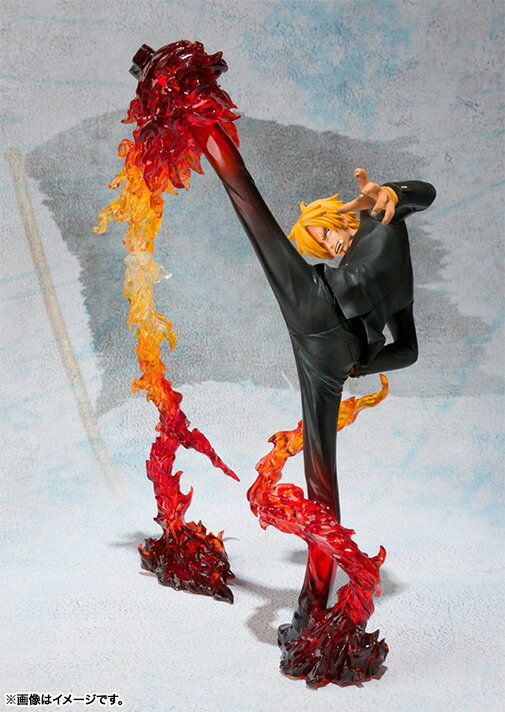 ワンピース フィギュア フィギュアーツZERO サンジ-Battle Ver.悪魔風脚 画竜点睛ショット 【即納品】
