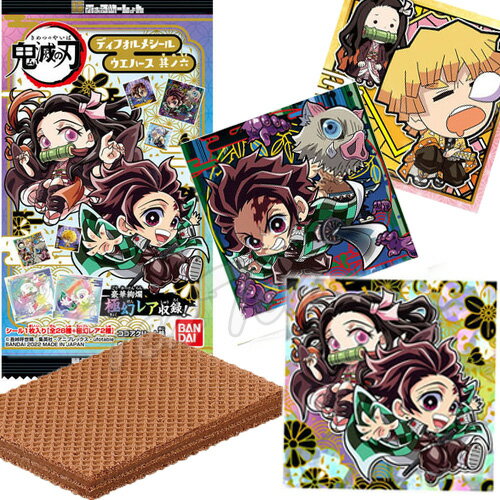 鬼滅の刃 ディフォルメシールウエハース 其ノ六 20個入 BOX 【即納品・即納品以外同梱不可】 にふぉるめーしょん 第6弾 食玩 鬼滅の刃 グッズ デフォルメ 其ノ陸のサムネイル