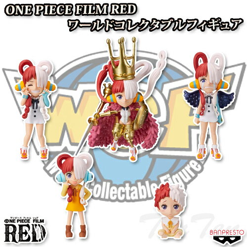 ONE PIECE FILM RED ワールドコレクタブルフィギュア UTA COLLECTION 全5種セット 【即納品】 ウタ WCF 映画 ワンピース デフォルメフィギュア