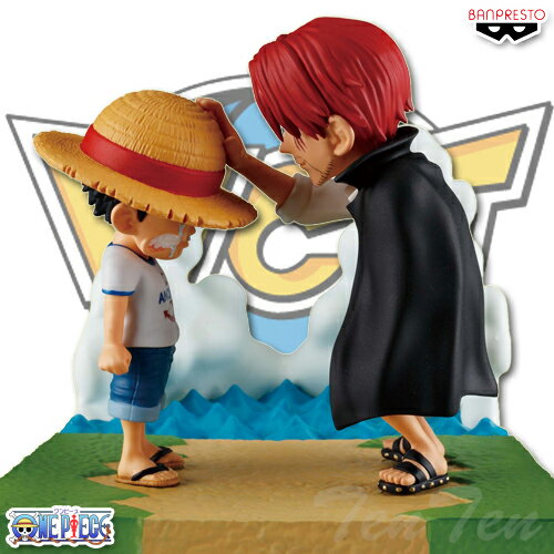 ワンピース ワールドコレクタブルフィギュア ログストーリーズ モンキー D ルフィ＆シャンクス 【即納品】 WCF ONE PIECE デフォルメフィギュア ワーコレ