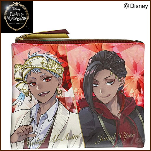 ディズニー ツイステッドワンダーランド フラットポーチ スカラビア寮 〈アラジン〉 ツイステ グッズ 【即納品・即納品以外同梱不可】 ディズニー ツイステッドワンダーランド フラットポーチ スカラビア寮 〈アラジン〉 ツイステ グッズ 【即納品・即納品以外同梱不可】