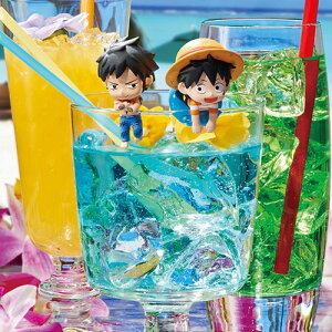 ワンピース フィギュア お茶友シリーズ ONE PIECE 海賊たちのバカンス 8個入りBOX 【即納品】 ミニフィギュア メガハウス