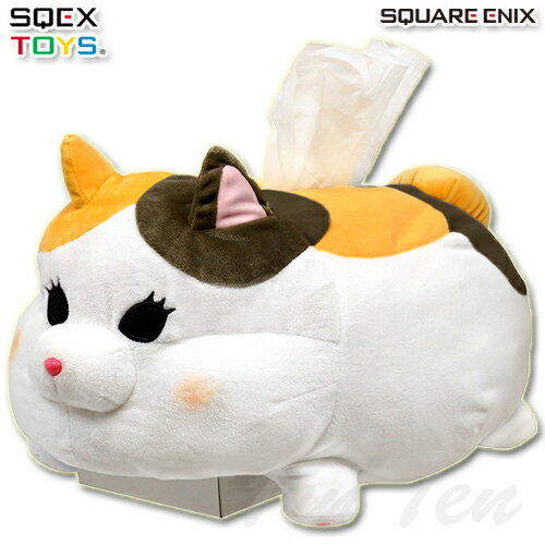 ファイナルファンタジーXIV ぬいぐるみティッシュカバー ファットキャット 【即納品】 FF14 グッズ 雑貨 スクウェア・エニックス