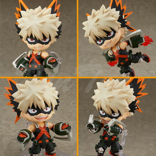 ねんどろいど 僕のヒーローアカデミア 爆豪勝己 ヒーローズ・エディション 【即納品】 彩色済可動フィギュア ヒロアカ