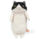 もちペンポーチ もちねこ ハチワレ ( 黒 ) ネコ 猫 ぬいぐるみ ペン ポーチ ペンケース 筆箱 ふわふわ 化粧 コスメ メイク 文具 アニマル 文具 入学...