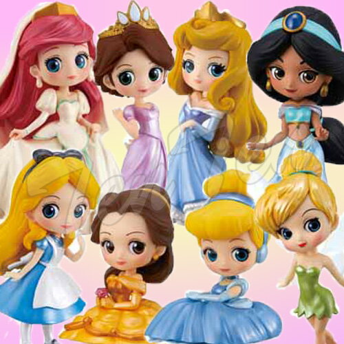 ディズニー プリンセス Qposket petit - Girls Festival - vol.2 全8種セット【即納品】Qポス プチ フィギュア Disney Characters プリンセス ガールズ フェスティバル キャラクター レア商品 贈り物に