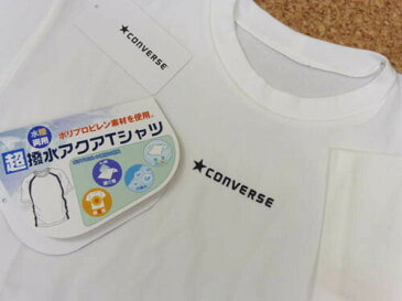 ラッシュガード メンズ 水着 長袖 ジップ メール便送料無料 Mサイズ(10497) 男性用 CONVERSE(コンバース) 白