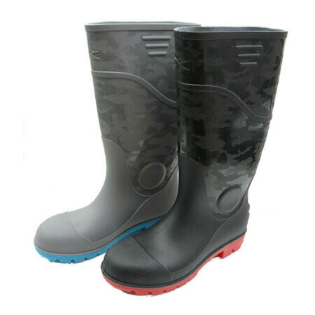 Rakuten - 安全長靴 ジーベック 85764 ブラック グレー ブルー グリーン 24.0〜28.0 耐油