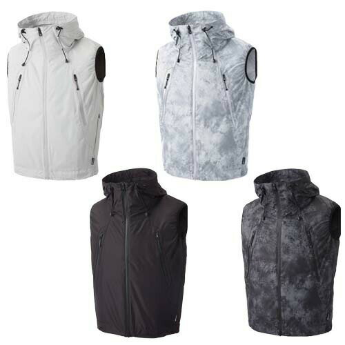 Rakuten - 空調ウェア 服単体 チタンフードベスト 3540 S〜5L The tough サンエス 空調風神服 アタックベース