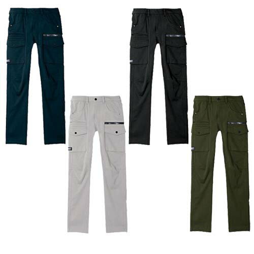Rakuten - 作業服 シンメン バウンディ4WAYストレッチリンバーカーゴ パンツ 02472 5L 大きいサイズ
