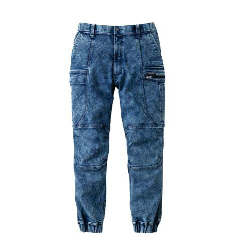 Rakuten - 作業服 寅壱 デニムカーゴジョガーパンツ 8922-235 メンズ S〜3L