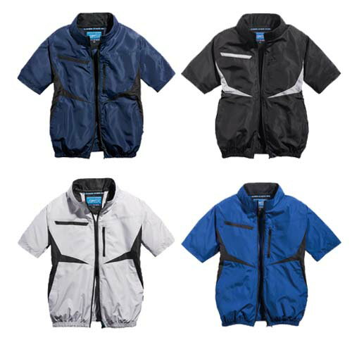 Rakuten - 空調ウェア シンメン ネオEUROスタイルショートジャケット 服単体 05591 5L 大きいサイズ