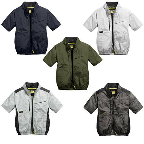 空調ウェア シンメン スタンダードショートジャケット 半袖 服単体 05601 4L 大きいサイズ