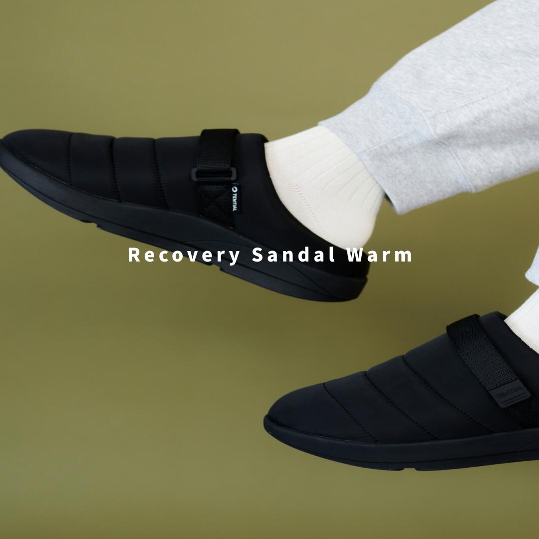 ＼20%OFF 6/4 18時〜／【TENTIAL公式】TENTIAL Recovery Sandal Warm 23FW テンシャル リカバリー サンダル ウォーム 秋 冬