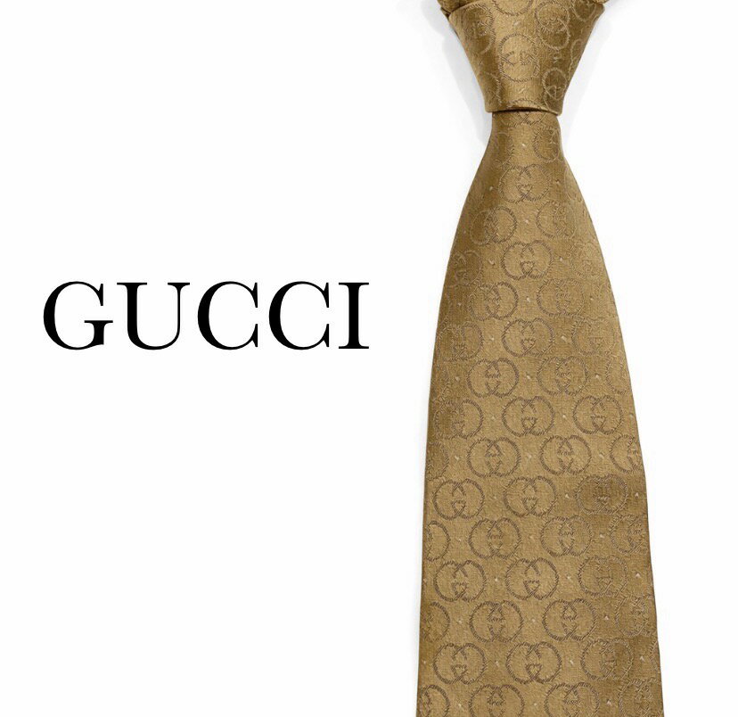 楽天市場】グッチ ネクタイ ゴールドの通販