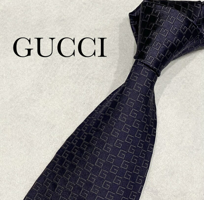 ネクタイ ブランド ブランドネクタイ 中古 グッチ GUCCI ゴールド パープル ブラック ネイビ ...