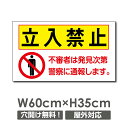 【天通看板】プレート看板 立ち入り禁止 W600mm H350mm 1mmプラスチック樹脂板 敷地内の通り抜け禁止 関係者以外 STAFF ONLY 注意看板 看板 屋外使用 warning-131p