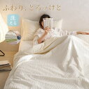 洗える 肌掛け布団 とろけるケット とろっり シングル セミダブル ダブル 枕カバー2枚セット 冷感 春用 夏用 丸洗い 掛け布団 タオルケット