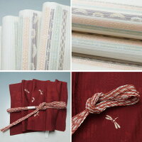 新品仕立上品夏物付下げ訪問着と西陣袋帯、帯揚げ、帯〆の4点セット裄長サイズ森林模様正絹夏着物セット★送料無料【リサイクルきもの・リサイクル着物・アンティーク着物・着物買い取りの専門店・りさいくるきものてん