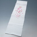 【新品】 ポリエステルちりめん刺繍半衿 (3) 菊枝×小花 【リサイクルきもの・リサイクル着物・通販・販売・アンティーク着物・着物買い取りの専門店・りさいくるき...