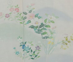 未使用美品訪問着・袋帯・帯〆作家落款入り★送料無料(FreeshippinngonlyinJapan)【中古】【リサイクルきもの・リサイクル着物・アンティーク着物・着物買い取りの専門店・りさいくるきものてんよう】