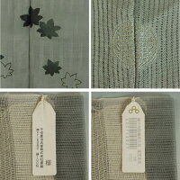 特選千切屋治兵衛夏着物セット縦絽紬の訪問着・袋帯2点セット楓文裄長サイズ【送料無料中古】【千切屋千治京友禅友禅ちきりや夏の着物夏物夏絽縦絽単衣薄物夏着物盛夏訪問着リサイクル着物結婚式フォーマル着物和服呉服正絹購入販売など】
