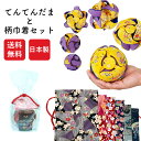てんてんだま 柄巾着 セット (投げると色が変わる和柄のボール) マジックボール スイッチピッチ 巾着 巾着袋 ギフト プレゼント おもちゃ リハビリ用品 レク...