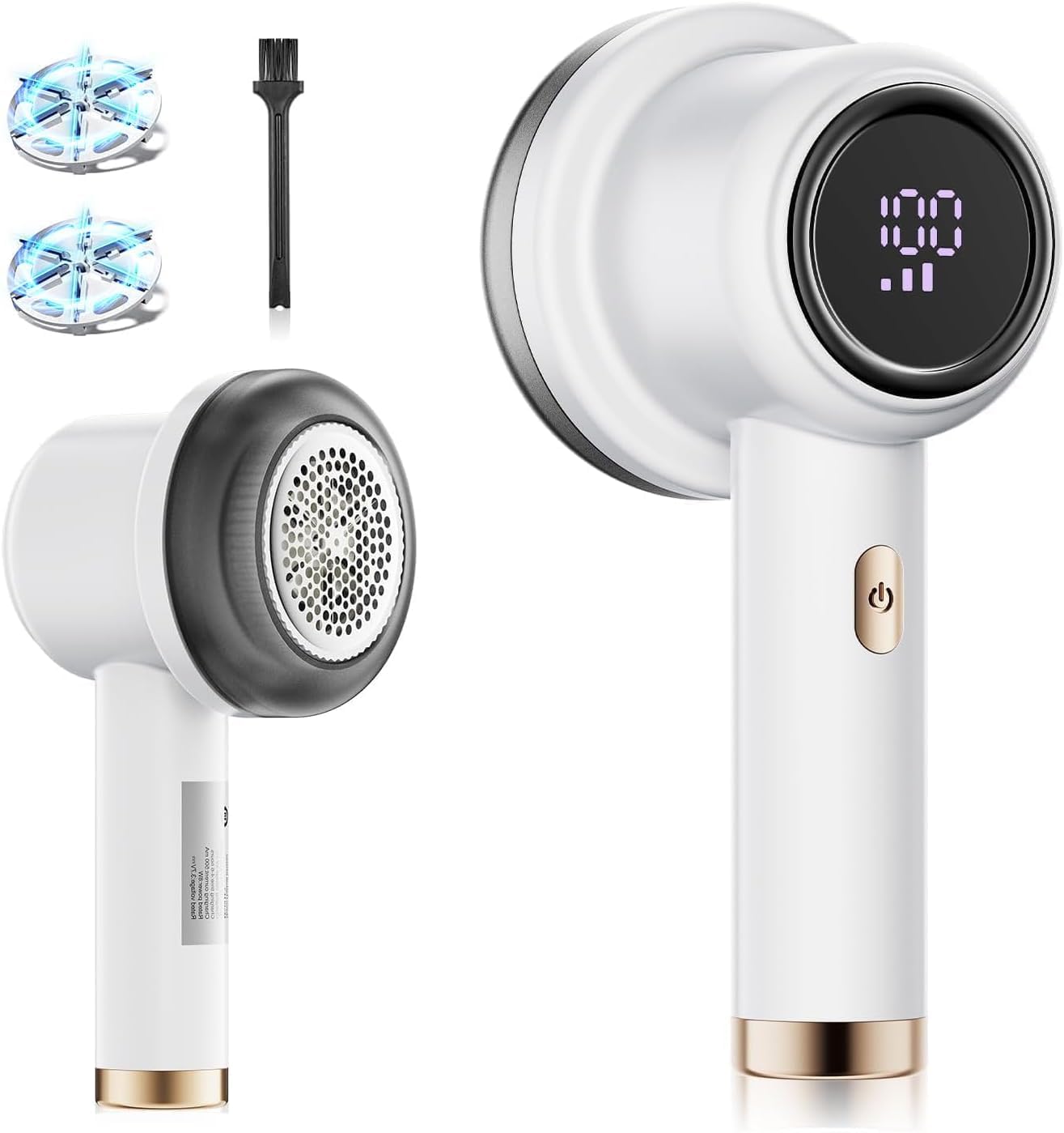 【2025 アップグレード版 人気】 毛玉取り 電動 けだまとり 毛玉クリーナー Type-C充電式 3段階のスピード調整 強力な 6 枚刃 液晶ディスプレイ ...