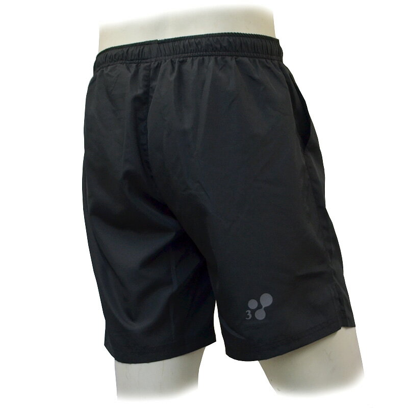 【DOUBLE3 ダブルスリー】 DW2680 メンズ ランニングパンツ インナー付き UV 吸汗速乾 ランパン 軽量 ランニング ショートパンツ 股下7インチ 下着不要 短パン 部活 ハーフパンツ ポーツ用パンツ テニス サッカー 送料無料 ブラック 黒 シンプル 父の日通販 サッカー 用品 セール