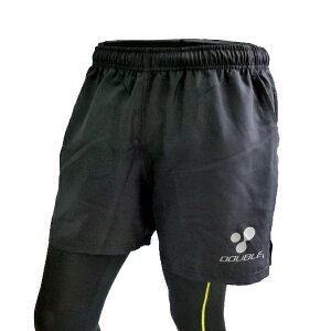 【DOUBLE3(ダブルスリー/ダブル3)】メンズ(Men's)DW-26605インチランニングパンツブラック/バックポケット、ドローコード付き(DW2660)*ブラック/グリーン/ピンク