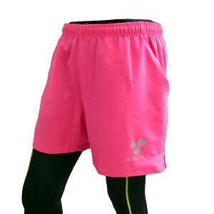 【DOUBLE3(ダブルスリー/ダブル3)】メンズ(Men's)DW-26605インチランニングパンツブラック/バックポケット、ドローコード付き(DW2660)*ブラック/グリーン/ピンク