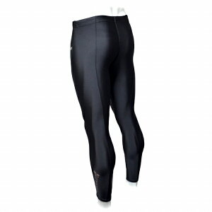 【DOUBLE3(ダブルスリー/ダブル3)】メンズ(Men's)DW3411BLACKロングタイツブラックロゴ入り