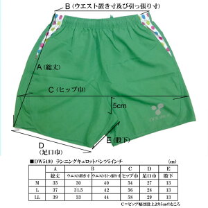 レディースDW-5490サイズ詳細