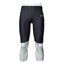 【DOUBLE3(ダブルスリー / ダブル3)】 メンズ (Men's) DW3403 BLACK/TURQUOISE ハーフタイツ ブラック/ターコイズ