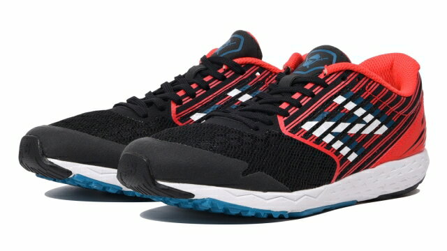 New Balance (ニューバランス) YPHANZR2 HANZO JUNIOR用 キッズ ジュニア スニーカー ランニングシューズ【NB HANZO J YOUTH R2】（RED/BLACK）