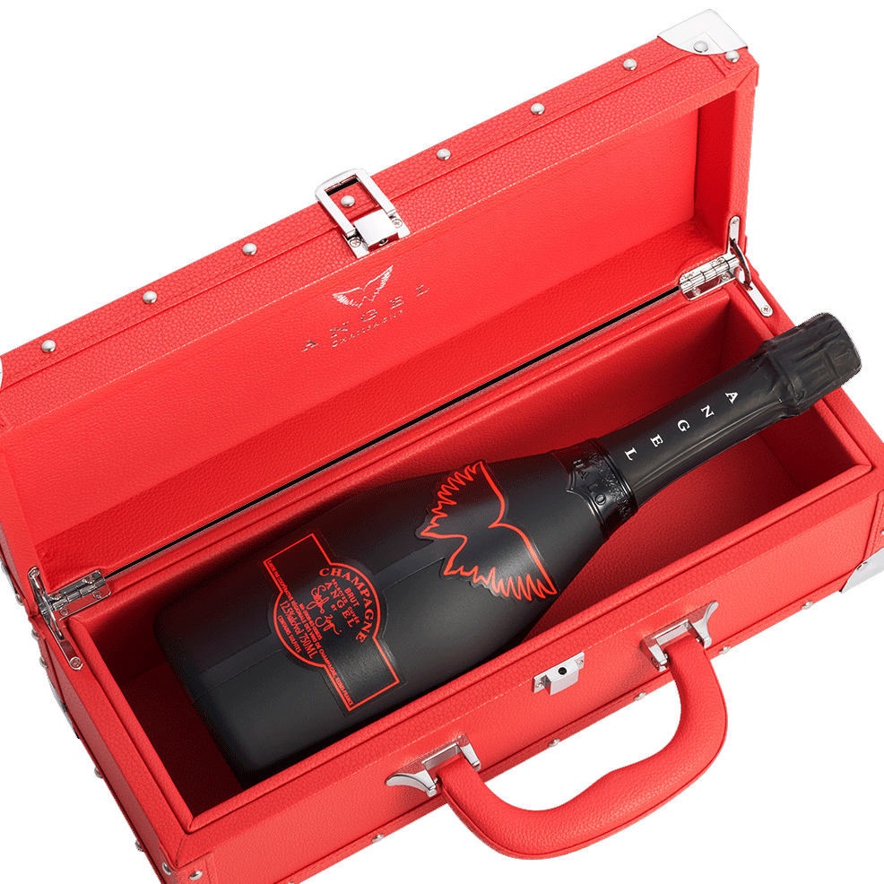 エンジェル シャンパン ヘイロー レッド 赤 NV 750ml HALO Red BOX 専用箱入り シャンパン シャンパーニュ 光るボトル ボックス入 teppajapan-10000474 てっぱJAPAN サンプル画像3